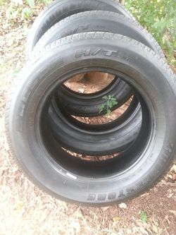 3 - 225/65/17 BRIDGESTONE DUELLER TIRES