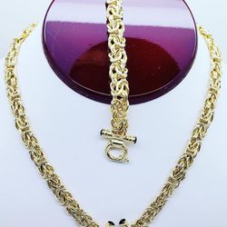 Gargantilla de mujer de oro / women's choker set