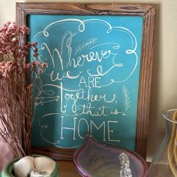 CUTE HOME SIGN 