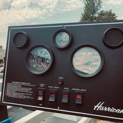 hurricane control panel with all original gauges 