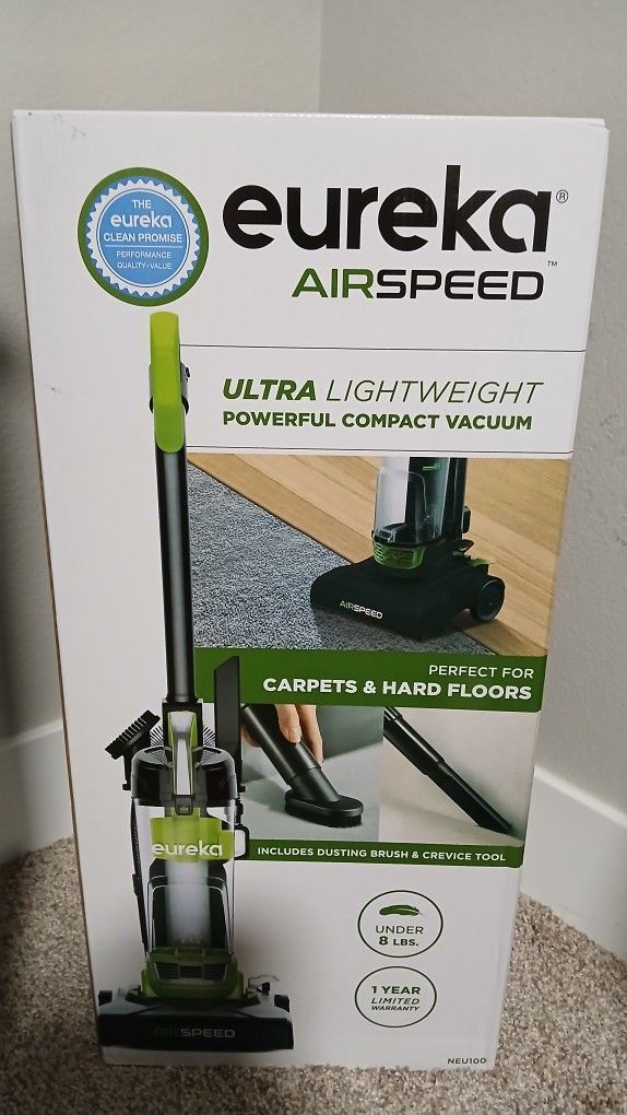 Euruka Air Speed Ultra Lightweight Powerful Compact Vaccum