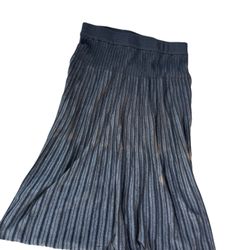 New Max Studio Black Skirt Sz M