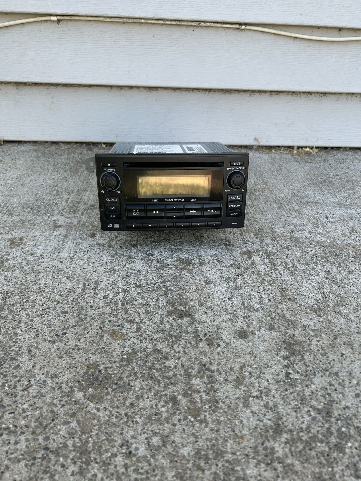 2014 Subaru Crosstrek Radio