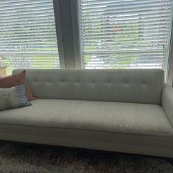 Pair of High Fashion Home Mid-Century Modern Sofas – Excellent Condition