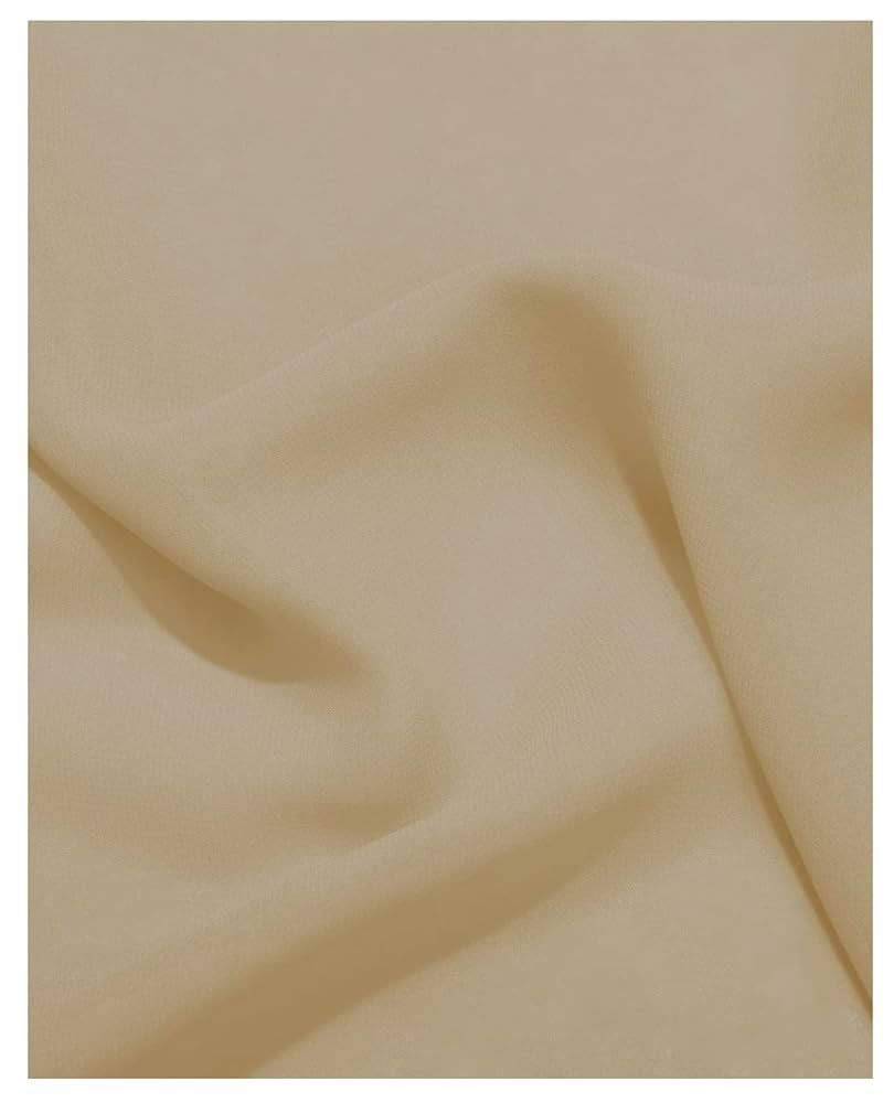 3 Pcs Mix MDS Solid Chiffon Fabric Bundle – Base Color, New ✨🧵