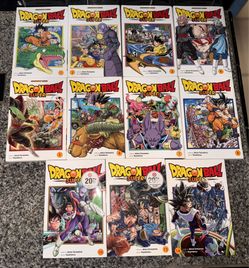 Dragon Ball Super Manga Book Collection (14 Book Total) by Akira Toriyama & Toyotarou, Must Read Description! I Won’t Separate.