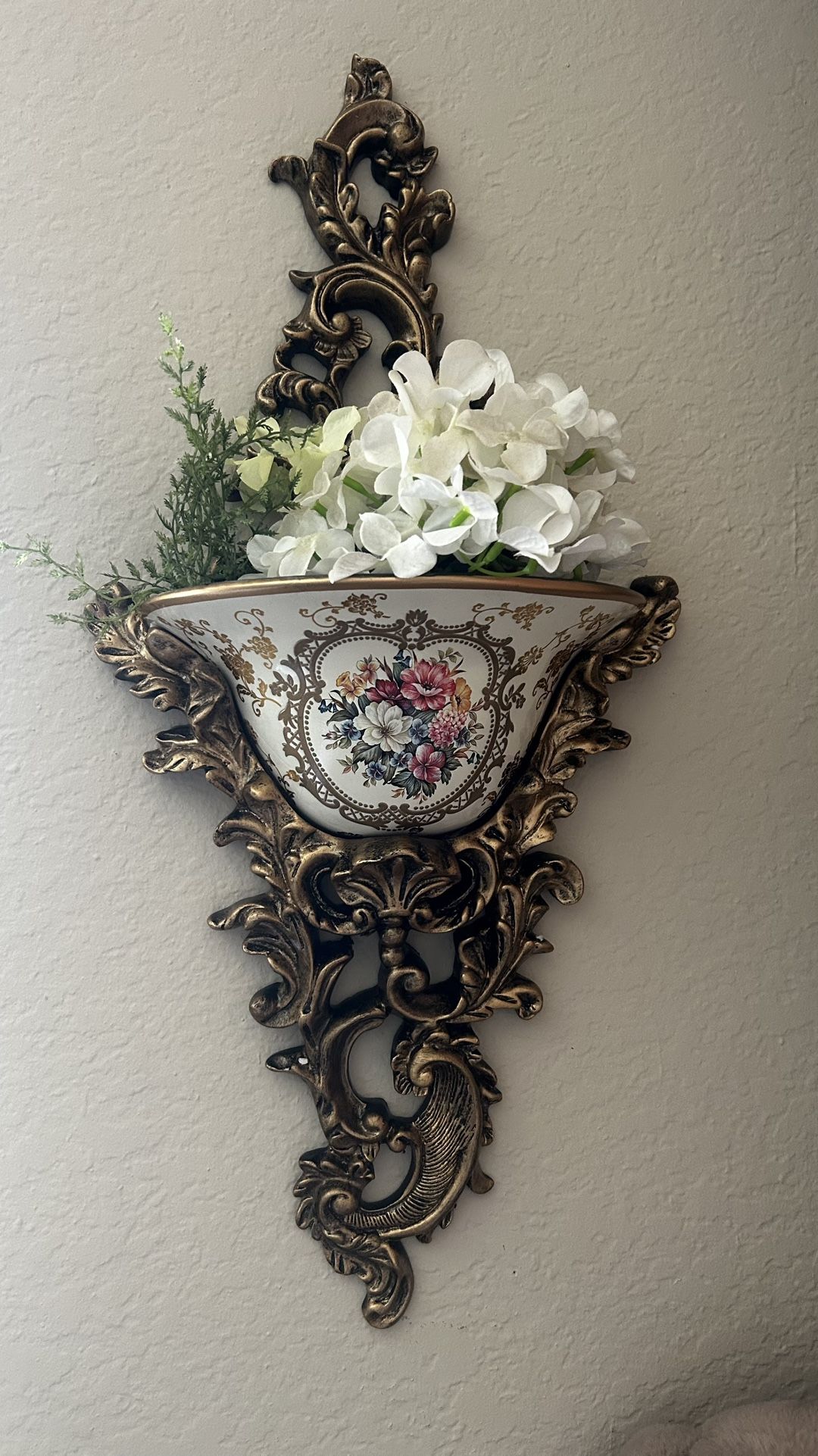 European-Style Resin Wall Mount Vases/ Vintage Style/ Antique /