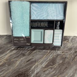 brand new AllenRoth Shower curtain set