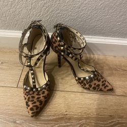 Leopard High Heels