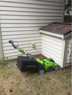 Greenworks 40V 16” Cordless Lawn Mower – Needs Repair – $60 OBO