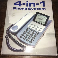 Landline Telephone With Display Screen, New!