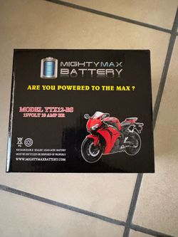 Motorcycle battery