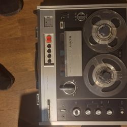 Sony Reel To Reel Tape Recorder Vintage