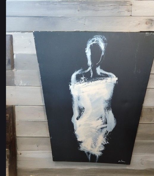 Canvas Artwork Aurore de la Morinerie "White Lady"