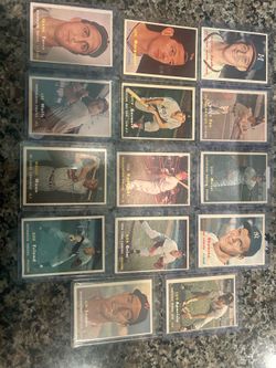 1957 Topps Baseball cards