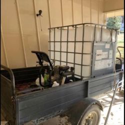 Trailer And Water Tank