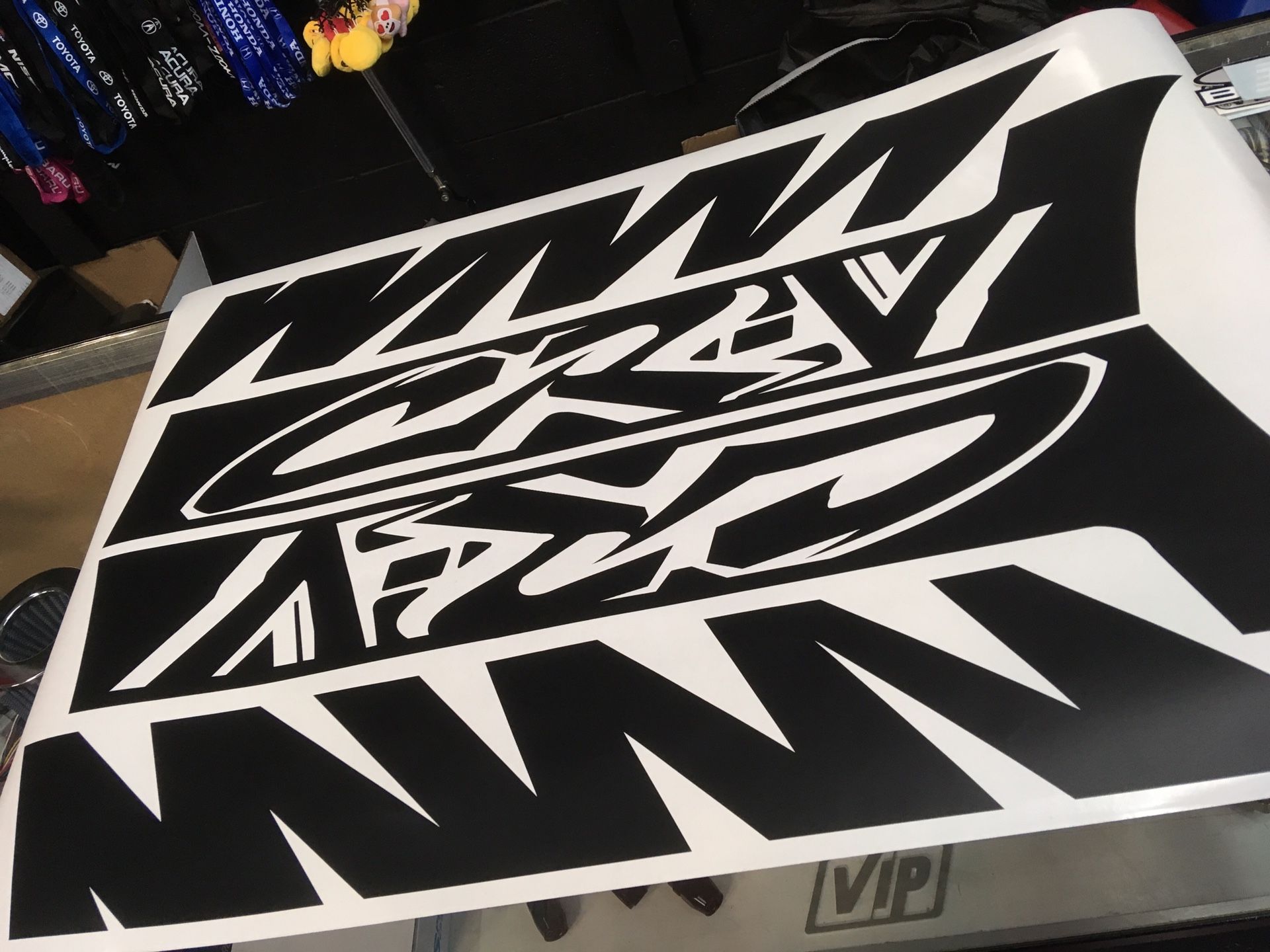 CRV RD1 Side bottom decal custom limited