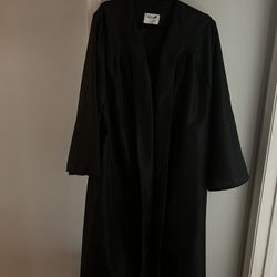 Graduation Gown (black ) With Cap