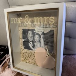 Mr And Mrs Picture Frame 