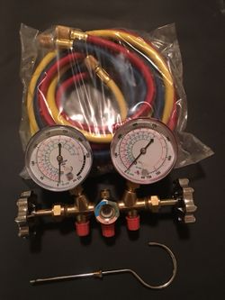 Refrigerant gauges a/c R-410a,R-22, R-134a brand new