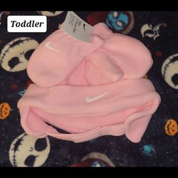 Toddler Nike Hat/Mitten Set 