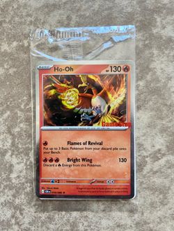 Pokémon Ho-Oh 010/086 Chaos Rising Gamestop Exclusive Promo Card