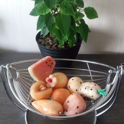 Vintage Alabaster Fruits 