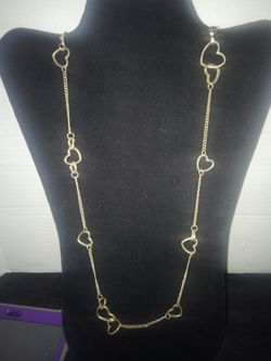 Heart Chain Necklace