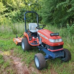 Massey Ferguson Diesel Tractor With Mower