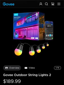 Govee Outdoor String Lights 2