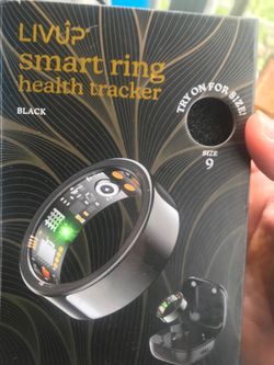 Smart ring health tracker