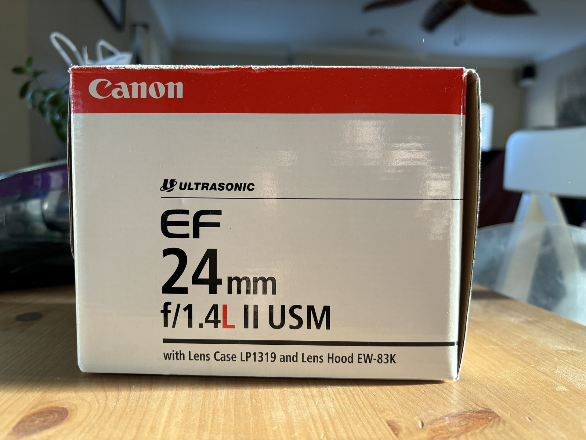 Canon EF 24mm f/1.4L II USM Lens [NEW]