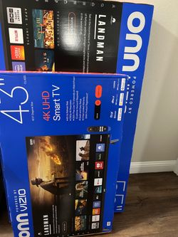 Vizio 55" & 43" (NEW)