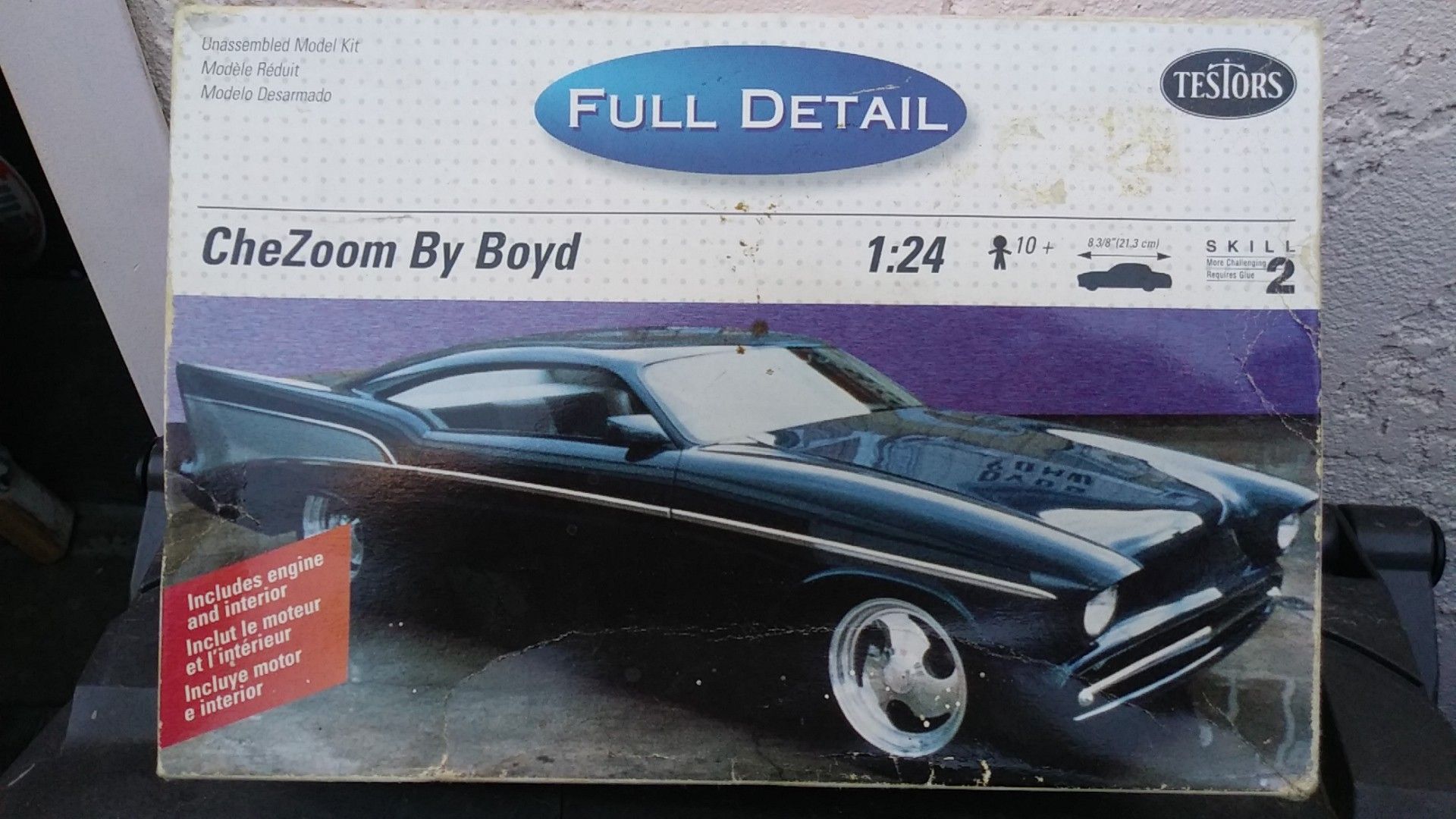 CheZoom by Boyd 1957 chevy 1/24 scale model kit