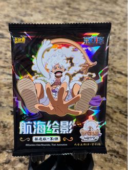 One Piece Gear 5 Holographic Trading Card Pack — Official Chinese Edition