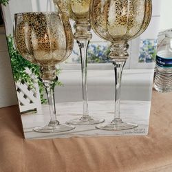 Decorative Glass Candle Holders