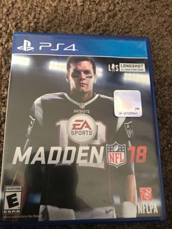 Madden 18 Ps4