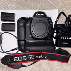 Camera Canon 5D Mk iV lenses event package