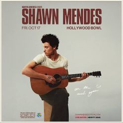 Shawn Mendes Concert - Hollywood Bowl 10/17