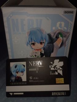 Evangelion chibi figurine Rei