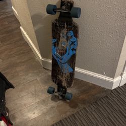Vintage Santa Cruz longboard