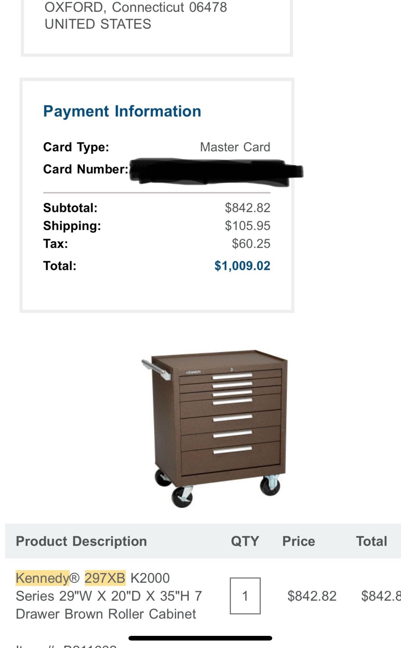 Kennedy Tool Box