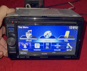 Kenwood DDX470 Bluetooth USB Double-DIN In-Dash DVD Receiver, 6.1"