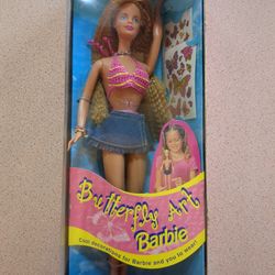 Butterfly Art Barbie