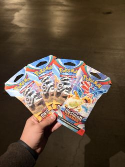 OBSIDIAN FLAMES SLEEVED BOOSTER PACKS