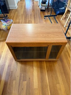End Table with Cabinets