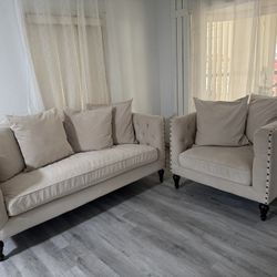 z Gallerie Sofa And Chair 