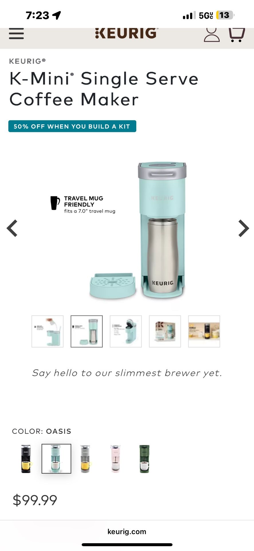 KEURIG COFFEE MACHINE