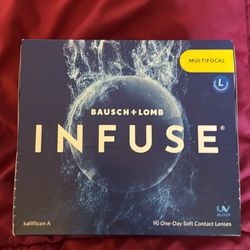 Bausch & Lomb Infuse 90 Day Soft Contact Lenses Per. -3.00