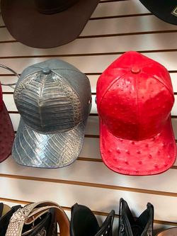 Gorras de piel exótica original